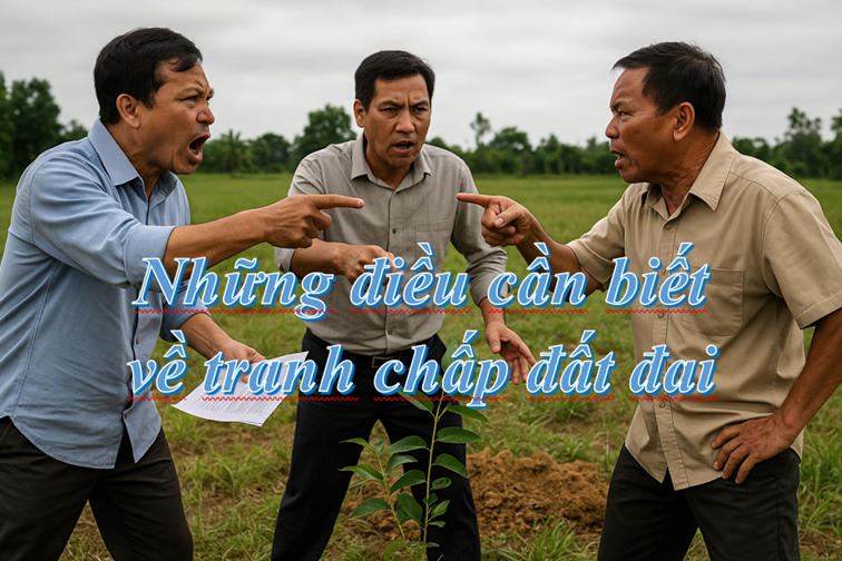 Tranh chấp đất đai là gì? Những điều bạn cần biết theo Luật Đất đai 2024 ⚖️🌱