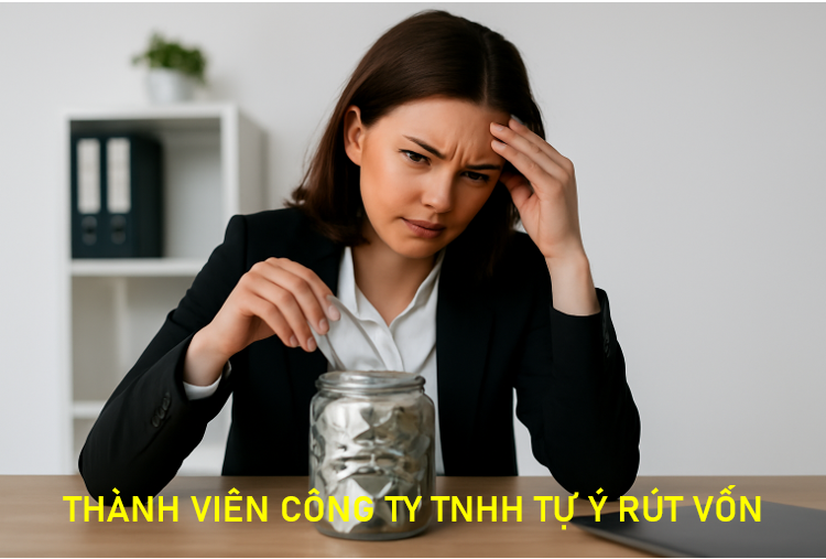 Thành viên công ty TNHH tự ý rút vốn – Có bị xử lý không? 