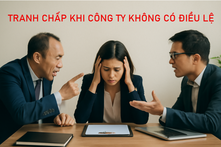 Tranh chấp khi công ty không có điều lệ – Xử lý thế nào?