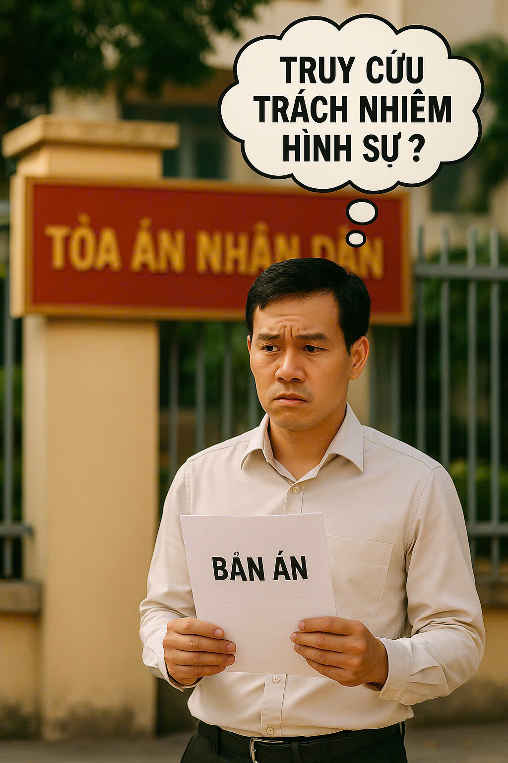 KHI THUA KIỆN DÂN SỰ – CÓ BỊ TRUY CỨU HÌNH SỰ KHÔNG?