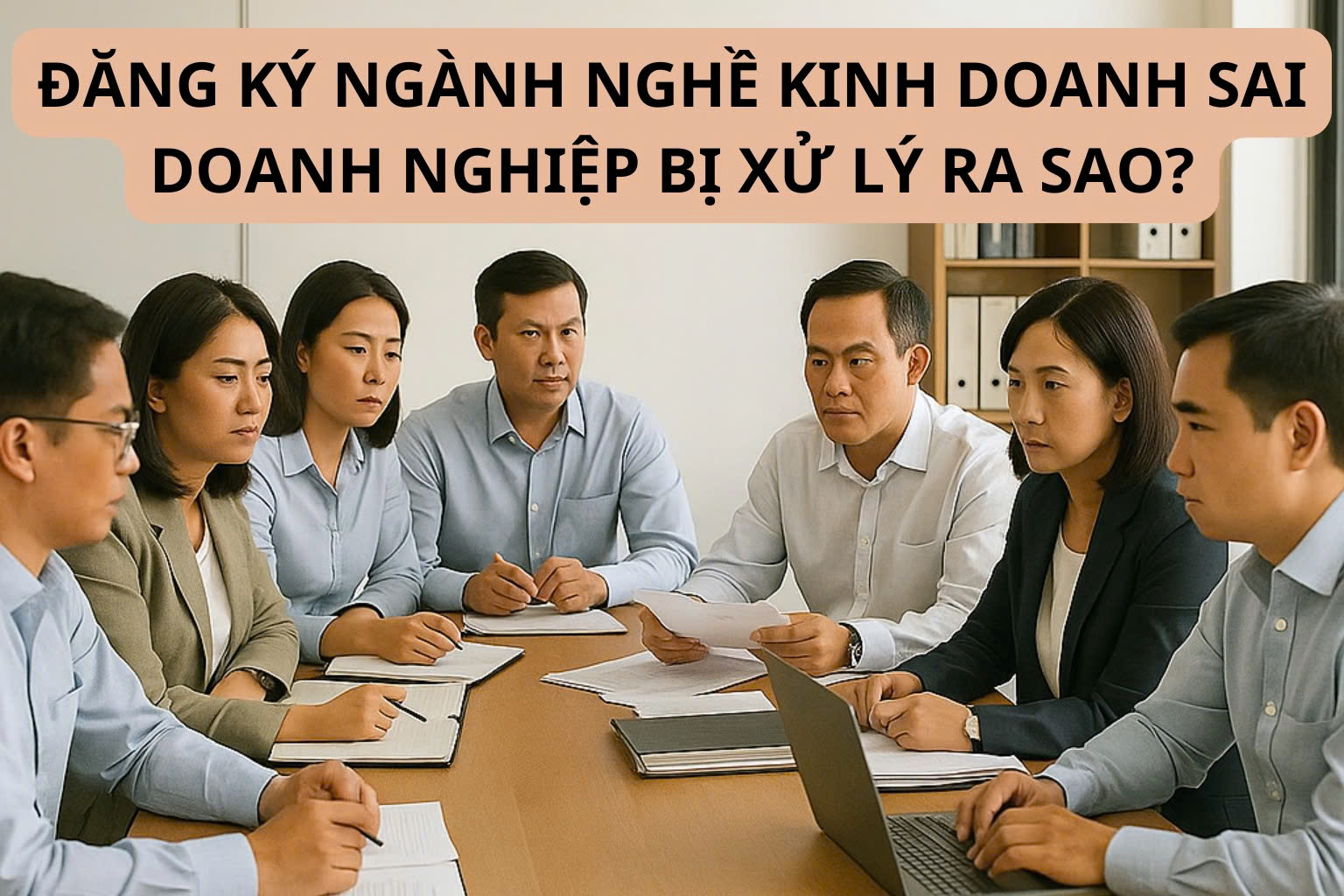 ĐĂNG KÝ NGÀNH NGHỀ KINH DOANH SAI – DOANH NGHIỆP BỊ XỬ LÝ RA SAO?