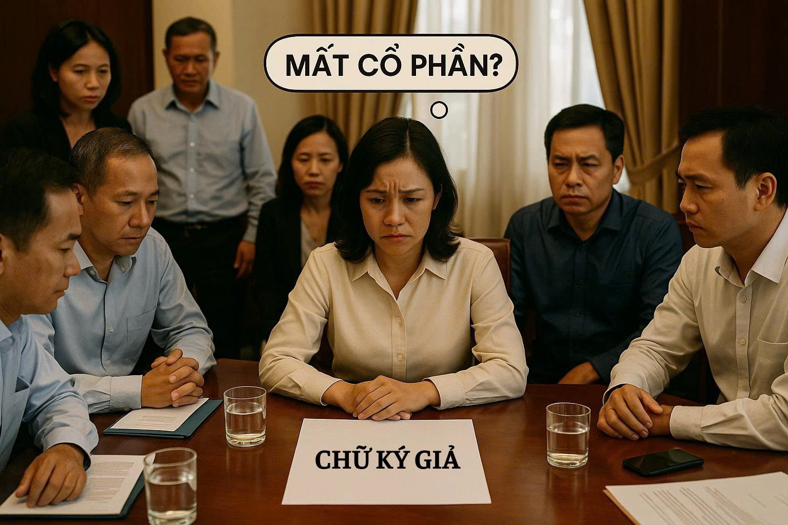 CỔ ĐÔNG BỊ MẤT CỔ PHẦN DO BỊ GIẢ MẠO CHỮ KÝ – XỬ LÝ THẾ NÀO?