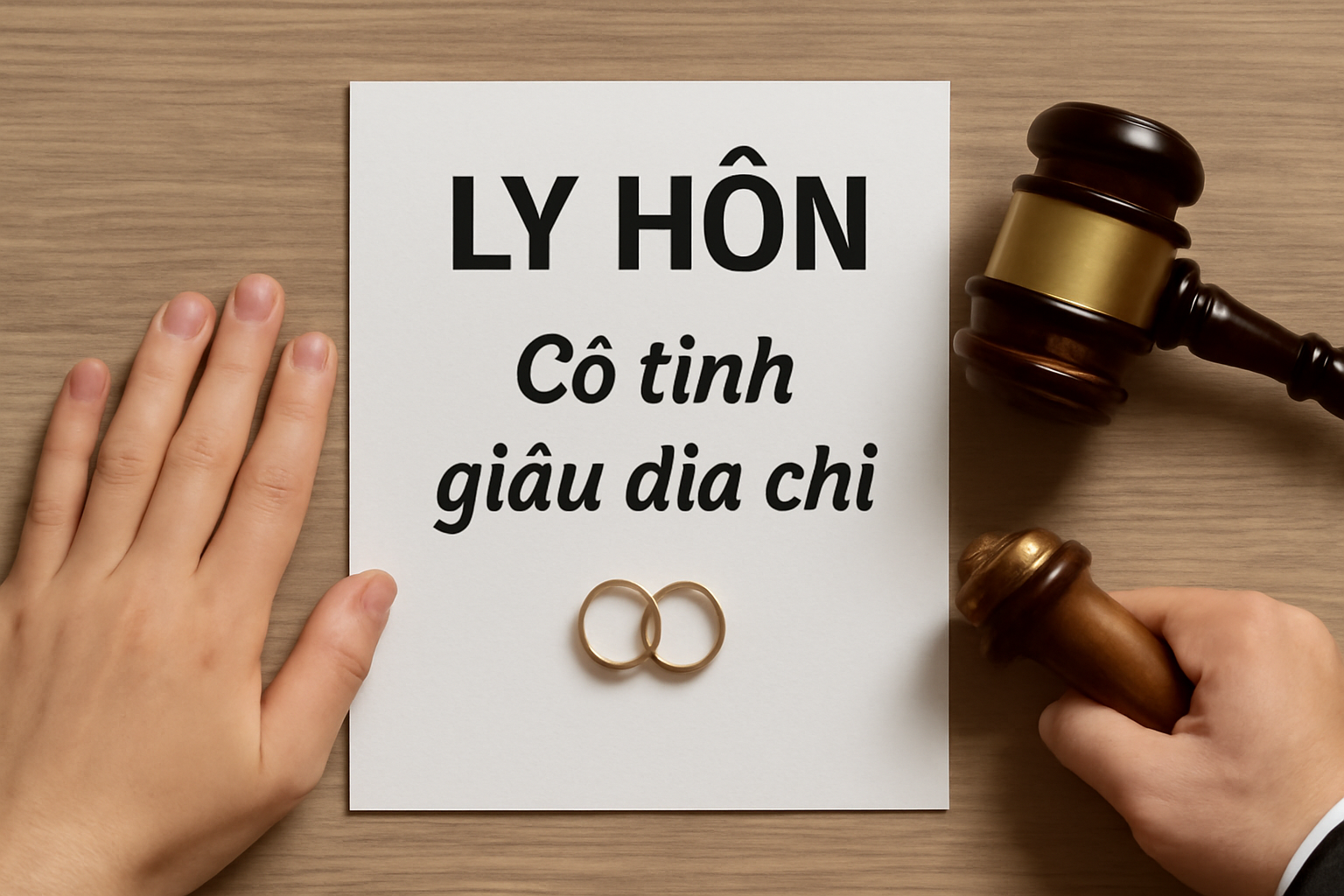 Ly hôn khi một bên cố tình giấu địa chỉ – Làm sao Tòa vẫn thụ lý?