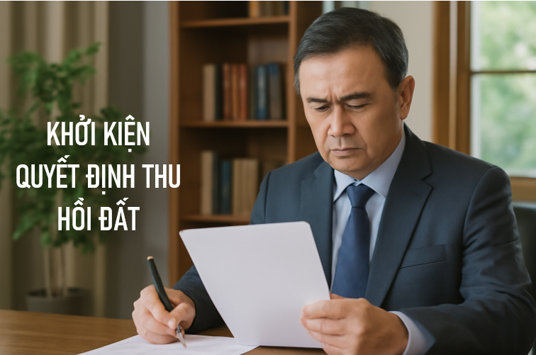 Khởi kiện hành chính về thu hồi đất – Bước đi pháp lý chiến lược ⚖️🧭